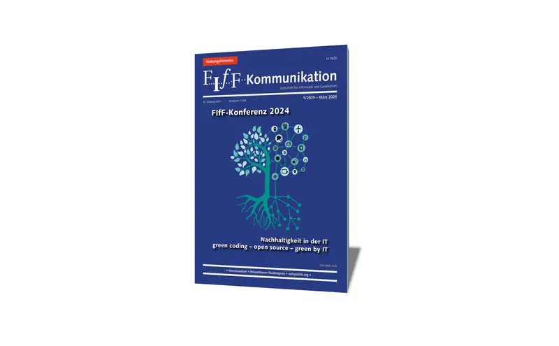 cover FIfF-Kommunikation 1/2025